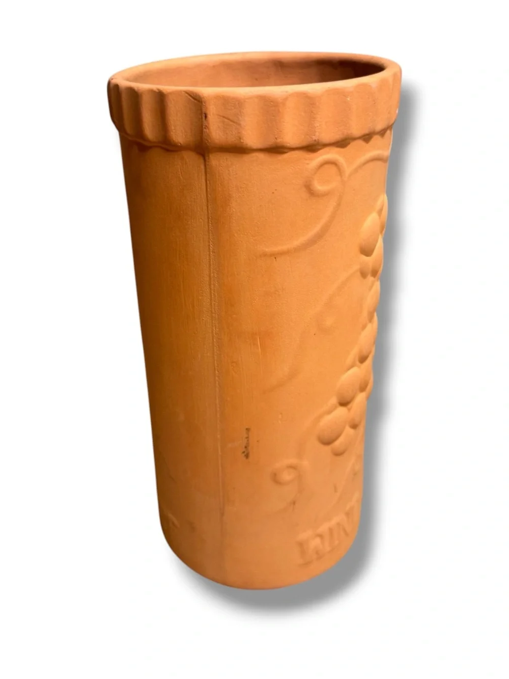 Vintage Gourmet-Topf Terracotta Wine Crock With Large Wine 9.5in Kitchen Brique